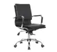 Офисное кресло College CLG-617 LXH-B Black Экокожа черная