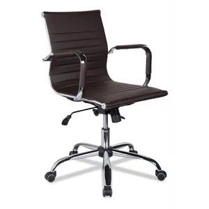 Офисное кресло College CLG-620 LXH-B Grey Экокожа серая