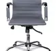 Офисное кресло College CLG-620 LXH-B Grey Экокожа серая