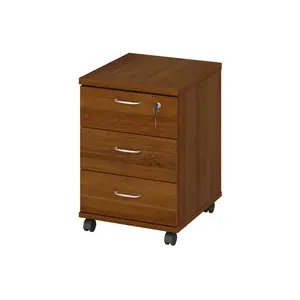 Офисная мебель Эко Тумба выкатная с замком 2500-P Бук Бавария 404x454x573