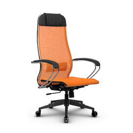 Кресло руководителя МЕТТА Комплект 12 основание 17832 Сетка X2 Оранжевый 520х200х900