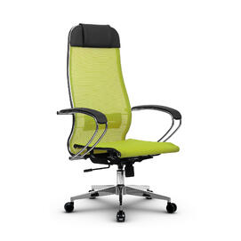 Кресло руководителя МЕТТА Комплект 12 основание 17834 Сетка X2 Зеленый 520х200х900