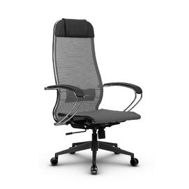 Кресло руководителя МЕТТА Комплект 12 основание 17832 Сетка X2 Светло-серый 520х200х900