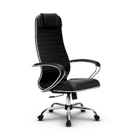 Кресло руководителя МЕТТА Комплект 6 основание 17833 Экокожа Infinity Черный 520х200х900