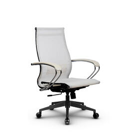 Кресло руководителя МЕТТА Комплект 9 основание 17832 Сетка Т Белый 520х200х900