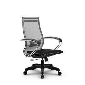 Кресло руководителя МЕТТА Комплект 9 основание 17831 Сетка Т Серый/Черный 520х200х900