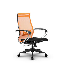 Кресло руководителя МЕТТА Комплект 9 основание 17832 Сетка Т Оранжевый/Черный 520х200х900
