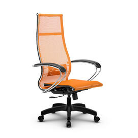 Кресло руководителя МЕТТА Комплект 7 основание 17831 Сетка Т Оранжевый 520х200х900