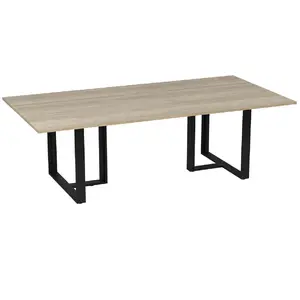 Офисная мебель Magnetic Столы для переговоров 15СП.2412 Okwood/Черный 2400х1200х750