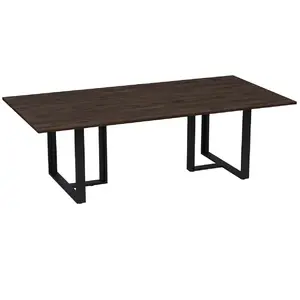 Офисная мебель Magnetic Столы для переговоров 15СП.2412 Okwood/Черный 2400х1200х750