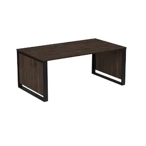 Офисная мебель Magnetic Стол рабочий 15СР.1810 Брауни/Черный 1800х1000х750