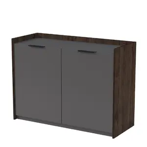 Офисная мебель Magnetic Тумба распашная 15ТР.812 Брауни/Graphit 1168х460х860