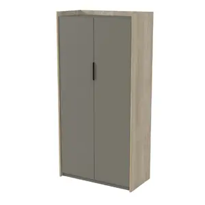 Офисная мебель Магнетик (Magnetic) Шкаф высокий 15ШД.189 Okwood/Terra 900х460х1828 (178959)