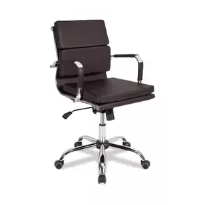Офисное кресло College CLG-630 LXH-B Black Экокожа черная
