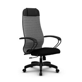 Кресло руководителя МЕТТА Комплект 21 основание 17831 Ткань-сетка Светло-серый/Черный 520х200х900