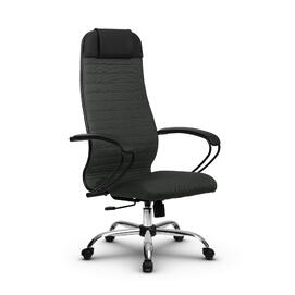 Кресло руководителя МЕТТА Комплект 21 основание 17833 Ткань-сетка Темно-серый 520х200х900