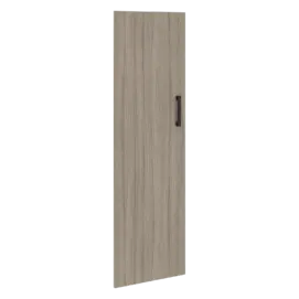 Кабинет руководителя Wood&Stone (Sk) Дверь накладная на 4 уровня к комбинированному стеллажу левая СФ-535113 Дрифтвуд 500х18х1570