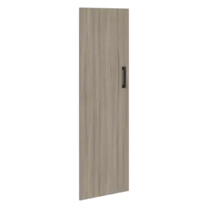 Кабинет руководителя Wood&Stone (Sk) Дверь накладная на 4 уровня к комбинированному стеллажу левая СФ-535113 Дрифтвуд 500х18х1570