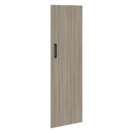 Кабинет руководителя Wood&Stone (Sk) Дверь накладная на 4 уровня к комбинированному стеллажу правая СФ-535114 Дрифтвуд 500х18х1570