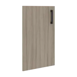 Кабинет руководителя Wood&Stone (Sk) Дверь на 2 уровня внутренняя к широкому и узкому стеллажам левая СФ-535101 Дрифтвуд 494х18х789