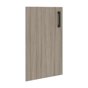 Кабинет руководителя Wood&Stone (Sk) Дверь на 2 уровня внутренняя к широкому и узкому стеллажам левая СФ-535101 Дрифтвуд 494х18х789