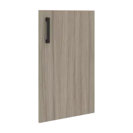 Кабинет руководителя Wood&Stone (Sk) Дверь на 2 уровня внутренняя к широкому и узкому стеллажам правая СФ-535102 Дрифтвуд 494х18х789