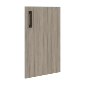 Кабинет руководителя Wood&Stone (Sk) Дверь на 2 уровня внутренняя к широкому и узкому стеллажам правая СФ-535102 Дрифтвуд 494х18х789