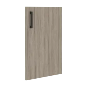Кабинет руководителя Wood&Stone (Sk) Дверь на 2 уровня накладная к широкому стеллажу правая СФ-535112 Дрифтвуд 494х18х789