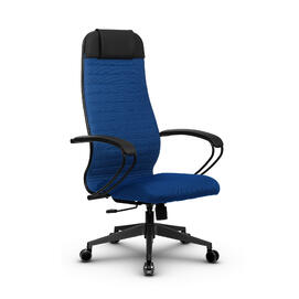 Кресло руководителя МЕТТА Комплект 21 основание 17832 Ткань-сетка Синий 520х200х900