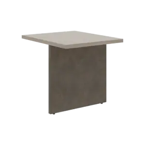 Кабинет руководителя Wood&Stone (Sk) Брифинг-приставка СФ-533102 Дрифтвуд/Бетон Чикаго Темный 900х750х760