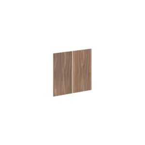 Кабинет руководителя Velion Veneer Дверь низкая (2шт) VRLD 40-2 Американский орех 790х19х734