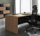Кабинет руководителя Велион Винир (Velion Veneer) Американский орех/Яшма черный
