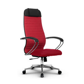 Кресло руководителя МЕТТА Комплект 23 основание 17834 Ткань-сетка Красный 520х200х900