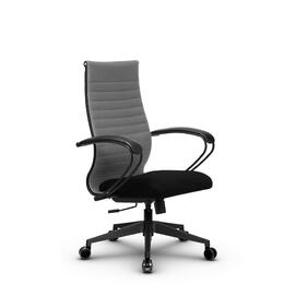 Кресло руководителя МЕТТА Комплект 19 основание 17832 Ткань-сетка Светло-серый/Черный 520х200х900