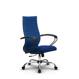 Кресло руководителя МЕТТА Комплект 19 основание 17833 Ткань-сетка Синий 520х200х900