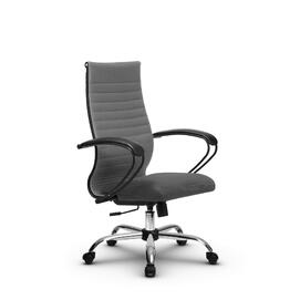 Кресло руководителя МЕТТА Комплект 19 основание 17833 Ткань-сетка Светло-серый 520х200х900
