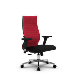Кресло руководителя МЕТТА Комплект 19/2D основание 17834 Ткань-сетка Красный/Черный 520х200х900