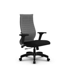 Кресло руководителя МЕТТА Комплект 19/2D основание 17831 Ткань-сетка Светло-серый/Черный 520х200х900