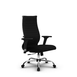 Кресло руководителя МЕТТА Комплект 19/2D основание 17833 Ткань-сетка Черный 520х200х900