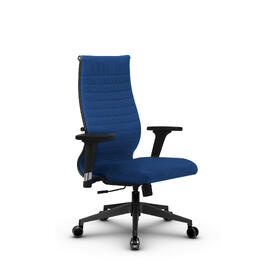 Кресло руководителя МЕТТА Комплект 19/2D основание 17832 Ткань-сетка Синий 520х200х900