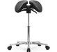 Стул-седло FALTO-SALLI-Activ2203-1 Обивка: ЭКО.КОЖА Black / АЛ Крестови