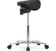 Стул-седло FALTO-SALLI-Activ2203-1 Обивка: ЭКО.КОЖА Black / АЛ Крестови