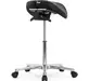 Стул-седло FALTO-SALLI-Activ2203-1 Обивка: ЭКО.КОЖА Black / АЛ Крестови