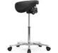 Стул-седло FALTO-SALLI-Activ2203-1 Обивка: ЭКО.КОЖА Black / АЛ Крестови
