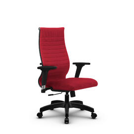 Кресло руководителя МЕТТА Комплект 19/2D основание 17831 Ткань-сетка Красный 520х200х900