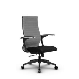 Кресло руководителя МЕТТА Комплект 20 основание 17832 Ткань-сетка Светло-серый/Черный 520х200х900
