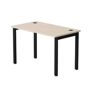 Офисная мебель ЭВО (EVO) Стол прямой 254S006W39005 Белый/Черный 1180x670x755