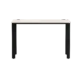 Офисная мебель ЭВО (EVO) Стол прямой 254S006GU9005 Кашемир/Черный 1180x670x755