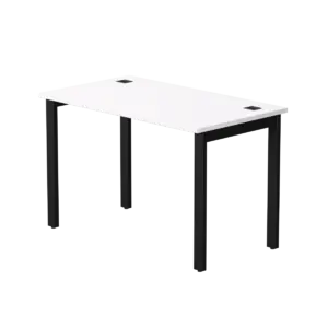 Офисная мебель ЭВО (EVO) Стол прямой 254S006W39005 Белый/Черный 1180x670x755