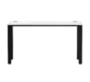 Офисная мебель ЭВО (EVO) Стол прямой 254S007W39005 Белый/Черный 1380x670x755
